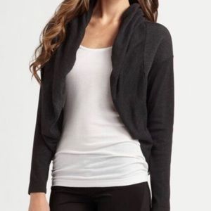 James Perse Slub Fleece Bolero